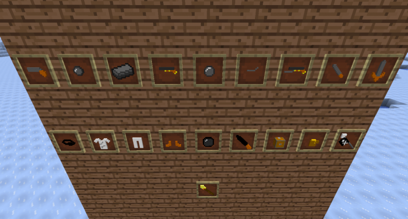 Items and new biome, Antartic